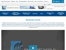 Tablet Screenshot of banknoteworld.com